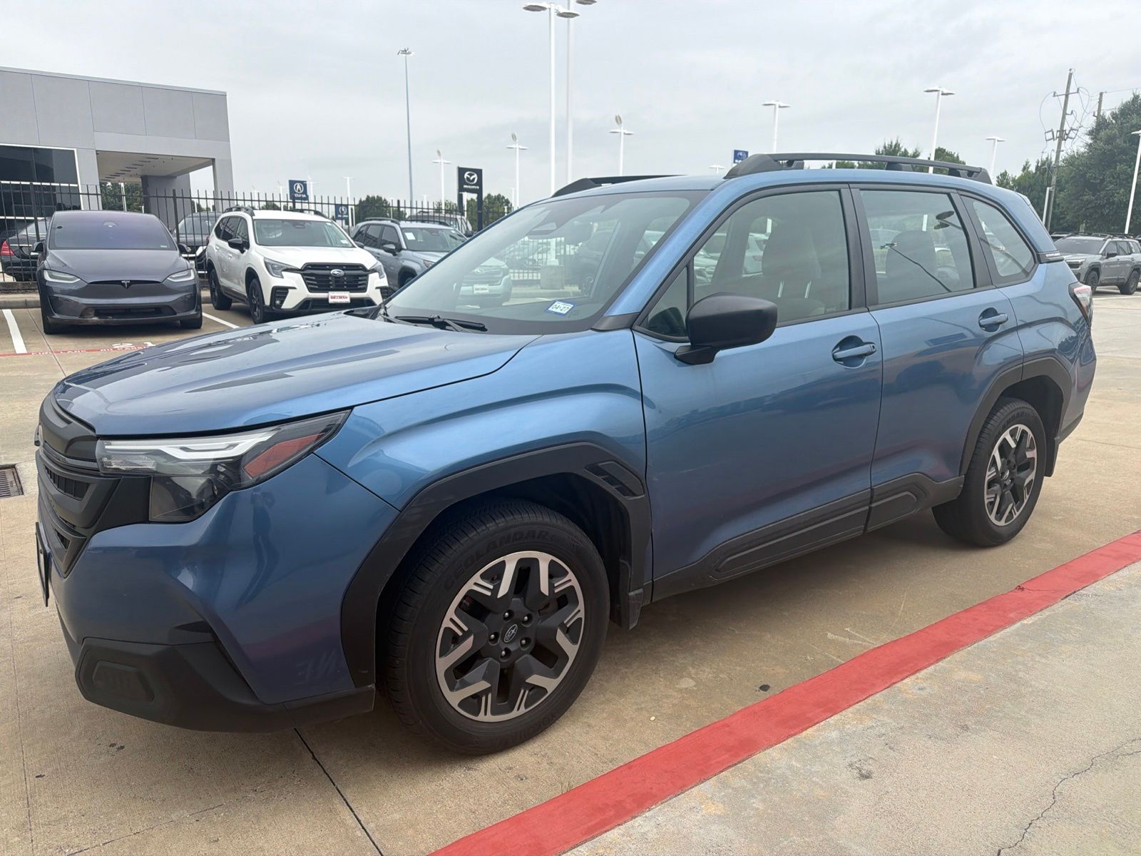 Horizon Blue Pearl 2025 Subaru Forester SUV / Crossover All-Wheel Drive Continuously Variable Transmission