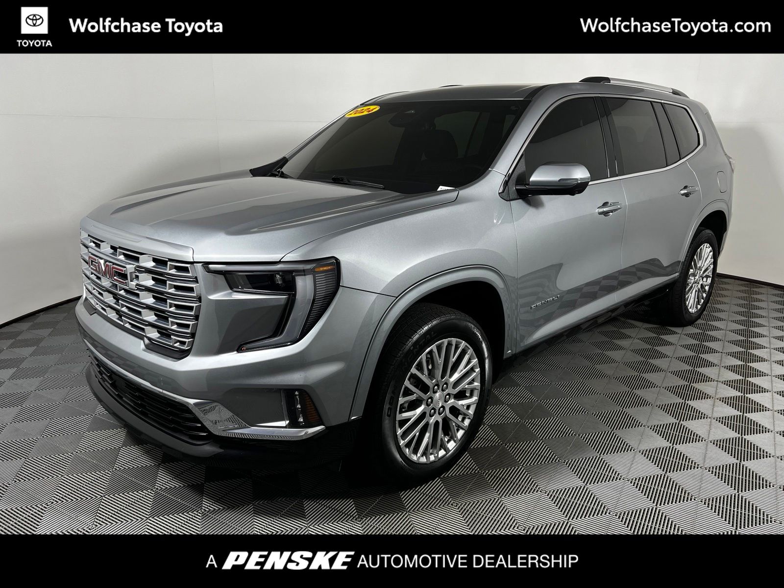 Sterling Metallic 2024 GMC Acadia SUV / Crossover Front-Wheel Drive 8-Speed Automatic