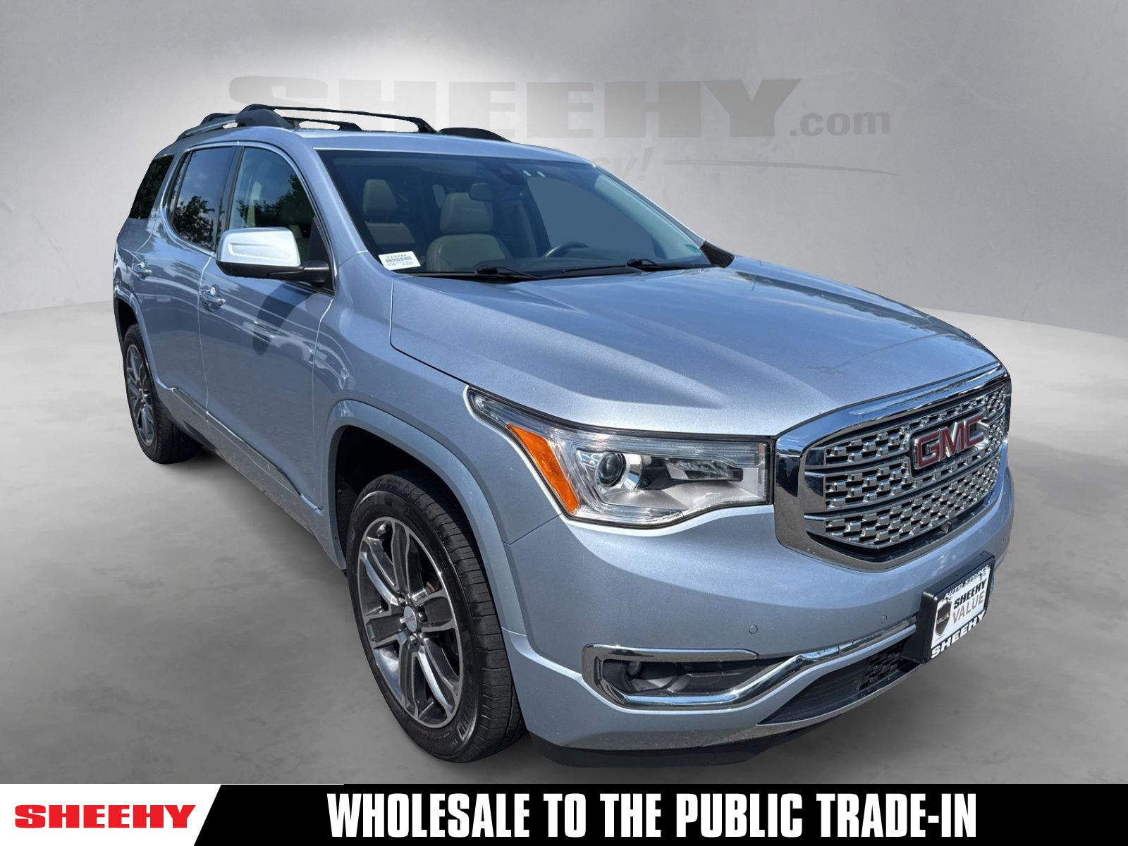 Sky Blue Metallic 2017 GMC Acadia Denali FWD SUV / Crossover Front-Wheel Drive 6-Speed Automatic