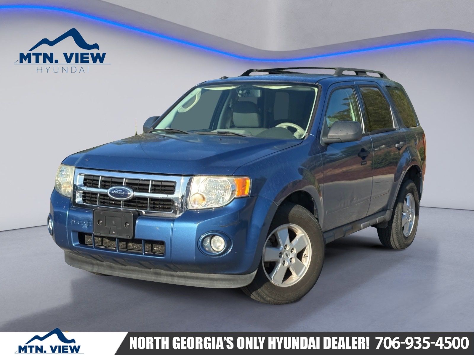 Sport Blue Clearcoat Metallic 2009 Ford Escape XLT V6 AWD SUV / Crossover All-Wheel Drive 6-Speed Automatic