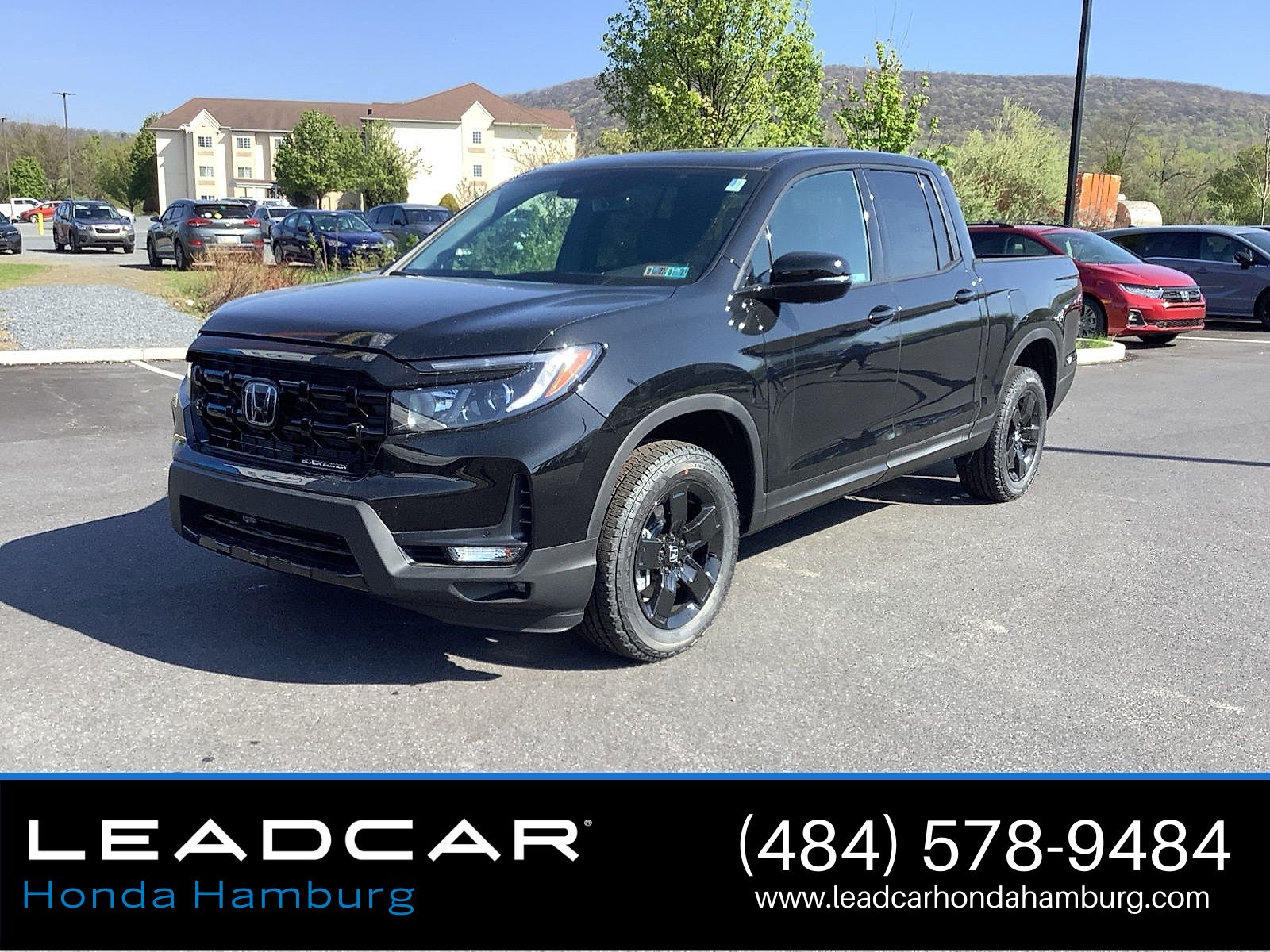 Crystal Black Pearl 2026 Honda Ridgeline Pickup Truck All-Wheel Drive 9-Speed Automatic