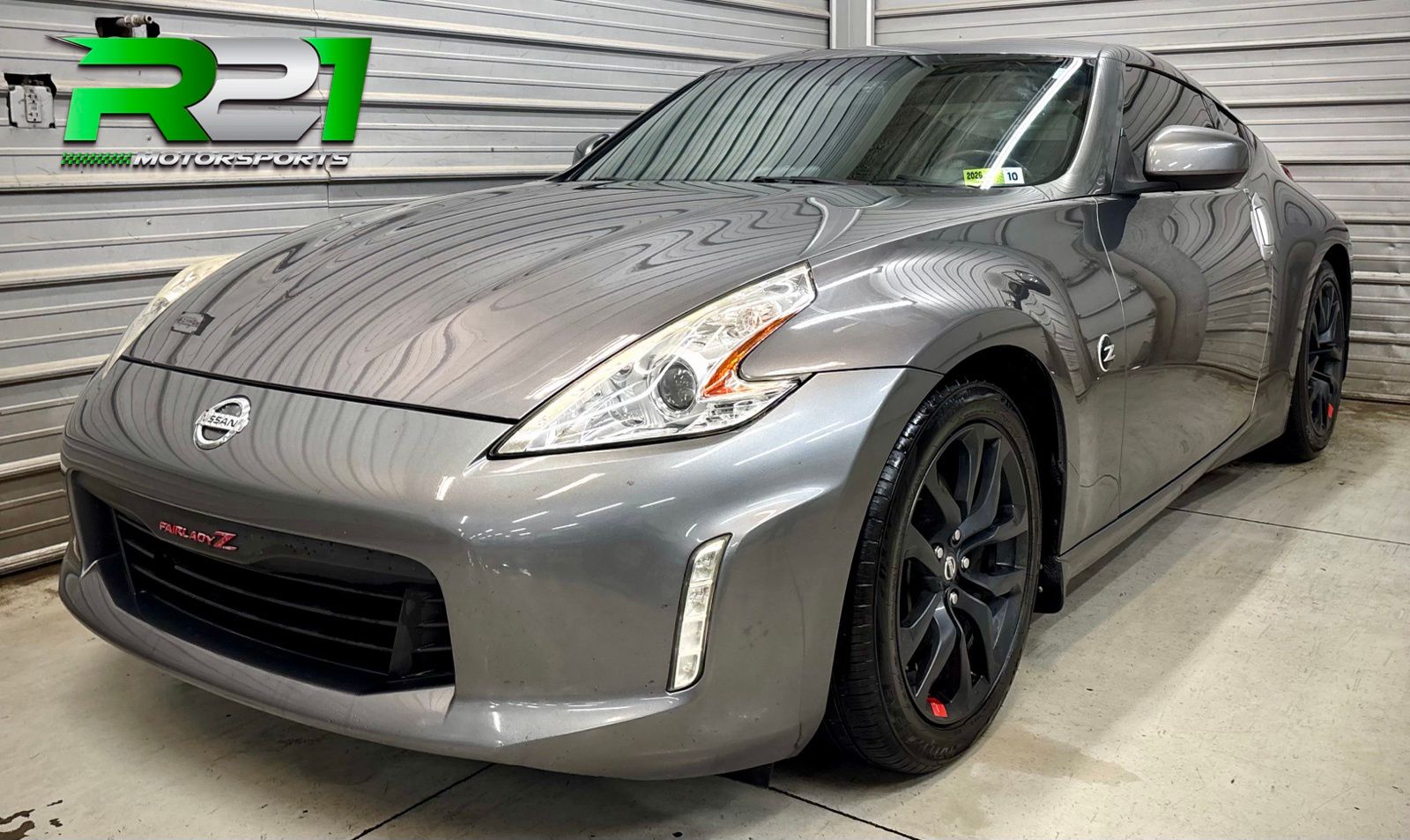 Gray (Gun Metallic) 2016 Nissan 370Z Base Coupe Rear-Wheel Drive 7-Speed Automatic