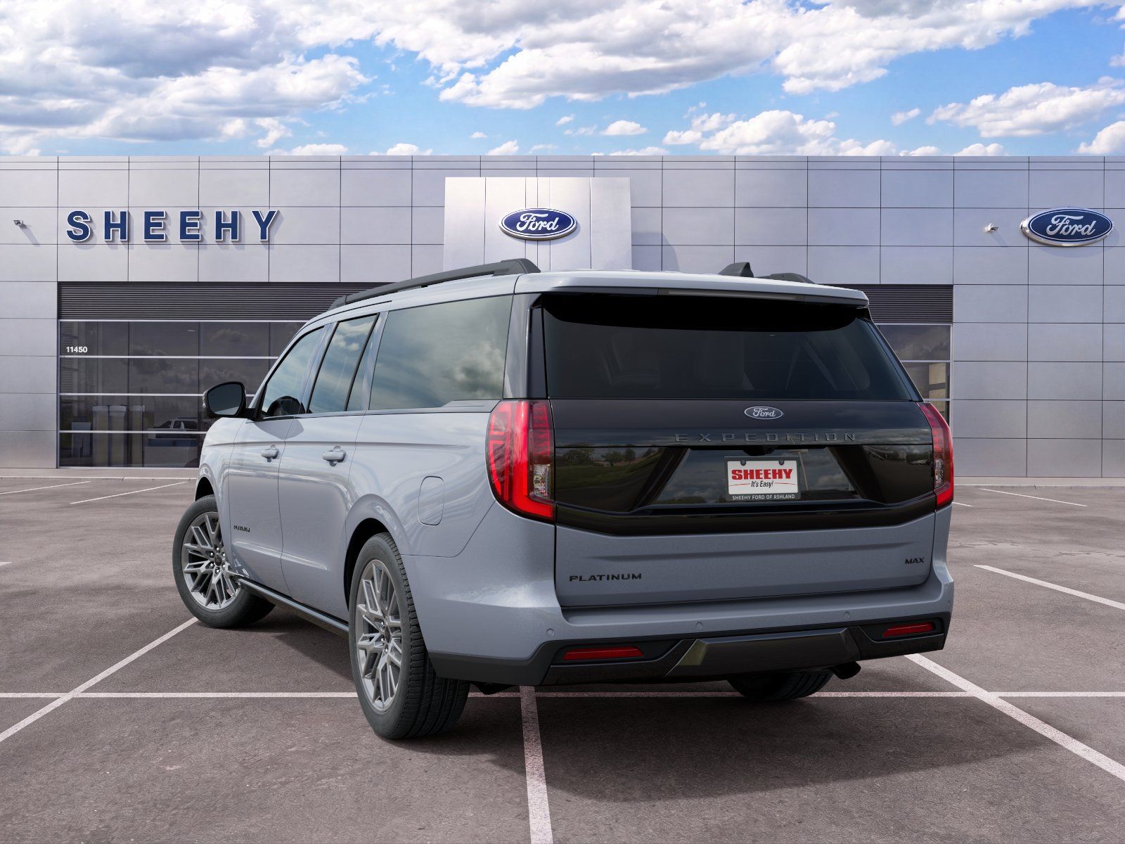 New 2027 Glacier Gray Metallic Tri-Coat Ford Platinum image 5