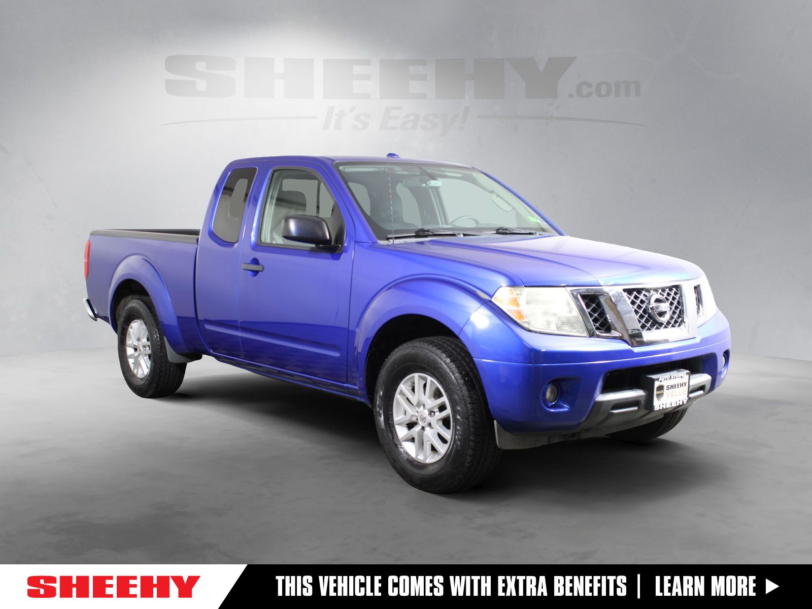 Metallic Blue 2015 Nissan Frontier Pickup Truck  5-Speed Automatic Overdrive