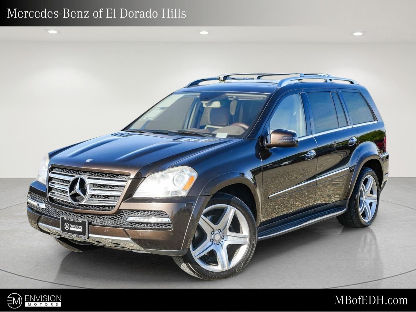 Brown 2012 Mercedes-Benz GL-Class SUV / Crossover 7-Speed Automatic