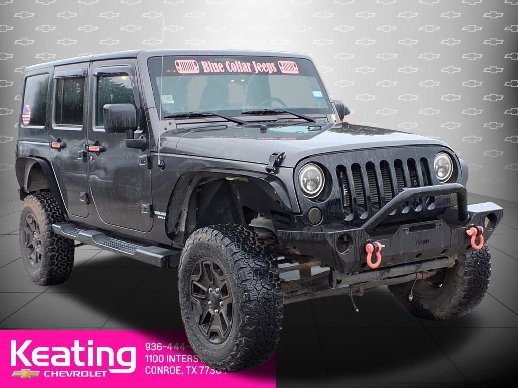 Gray (Granite Crystal Metallic Clearcoat) 2014 Jeep Wrangler SUV / Crossover Four-Wheel Drive 5-Speed Automatic
