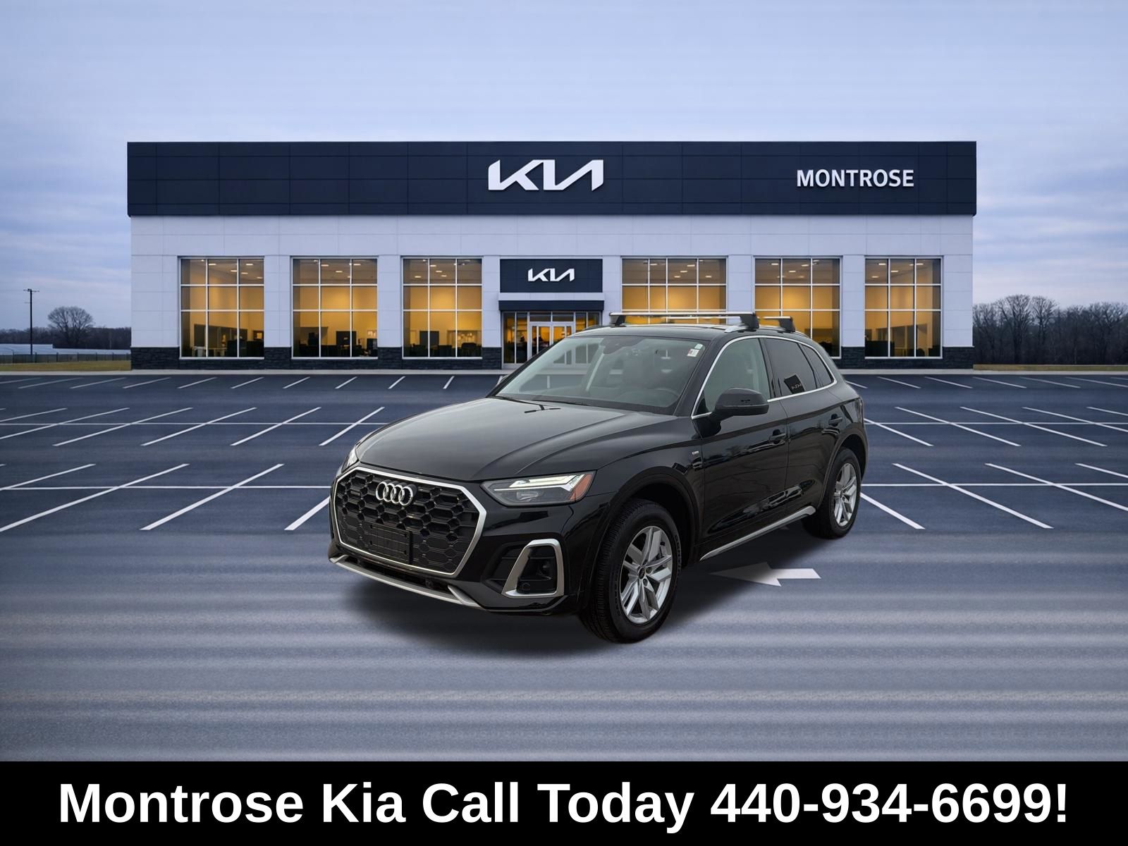 Brilliant Black 2023 Audi Q5 quattro Premium S Line 45 TFSI SUV / Crossover All-Wheel Drive 7-Speed Automatic