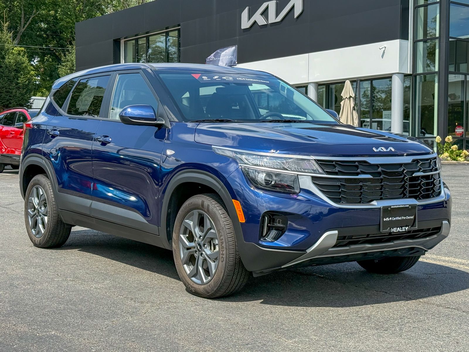 Dark Ocean Blue 2025 Kia Seltos SUV / Crossover All-Wheel Drive Continuously Variable Transmission