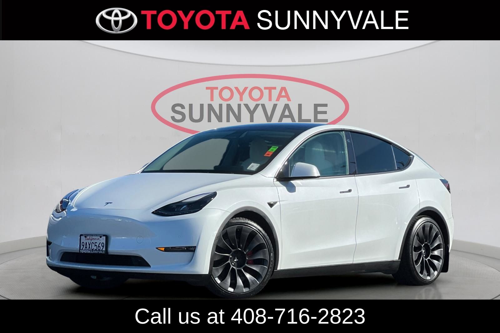 Used 2022 Tesla Model Y Performance with VIN 7SAYGDEF9NF406339 for sale in Sunnyvale, CA