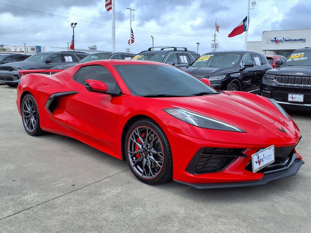 2025 Chevrolet Corvette Stingray Red at DeMontrond Gulf Freeway