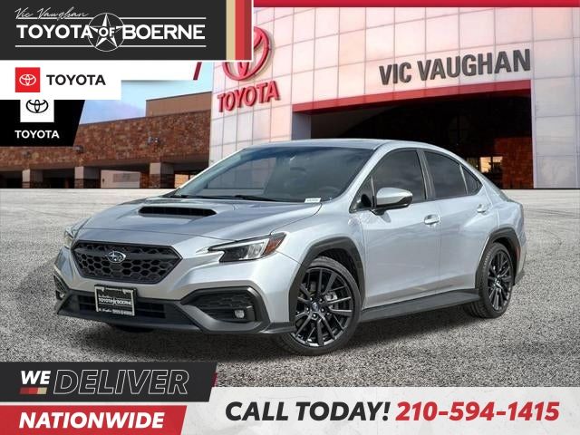 Ice Silver Metallic 2023 Subaru WRX Sedan All-Wheel Drive 6-Speed Manual