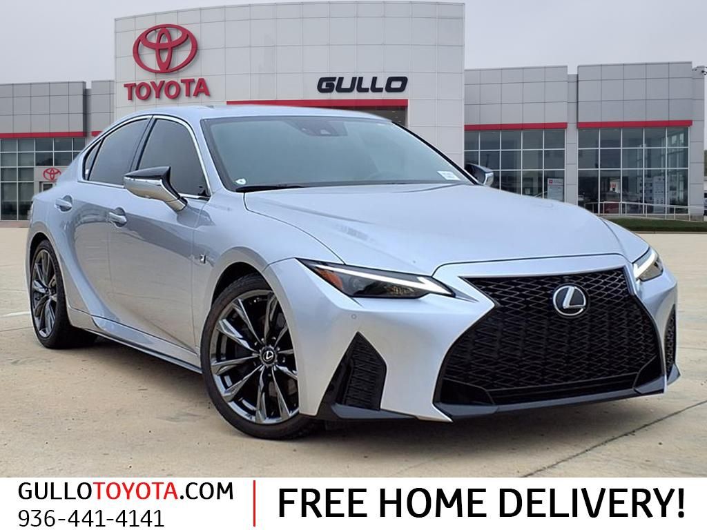 2023 Lexus IS 350 F SPORT Silver at Westside Lexus