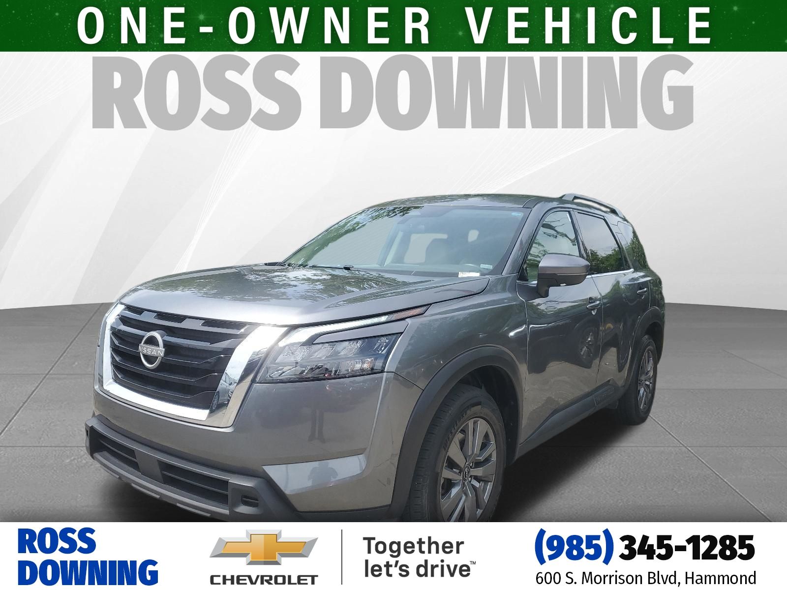2024 Nissan Pathfinder SV Gray at Toyota of Kenner