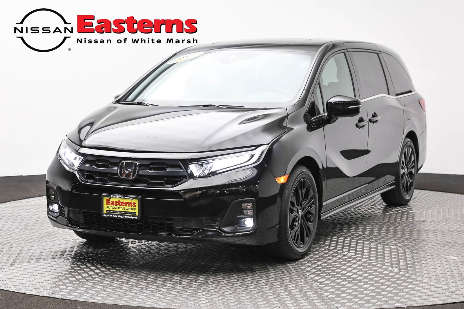Black 2025 Honda Odyssey Minivan Front-Wheel Drive Automatic