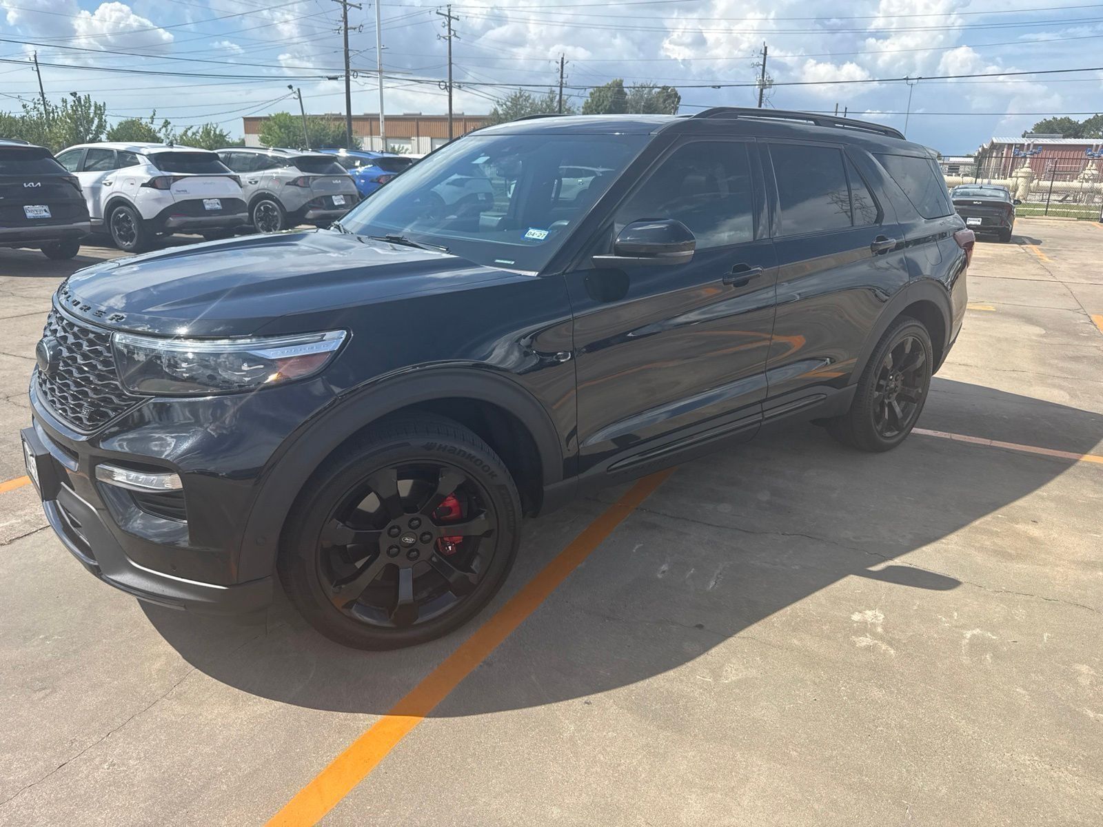 Black Metallic 2020 Ford Explorer SUV / Crossover All-Wheel Drive Automatic