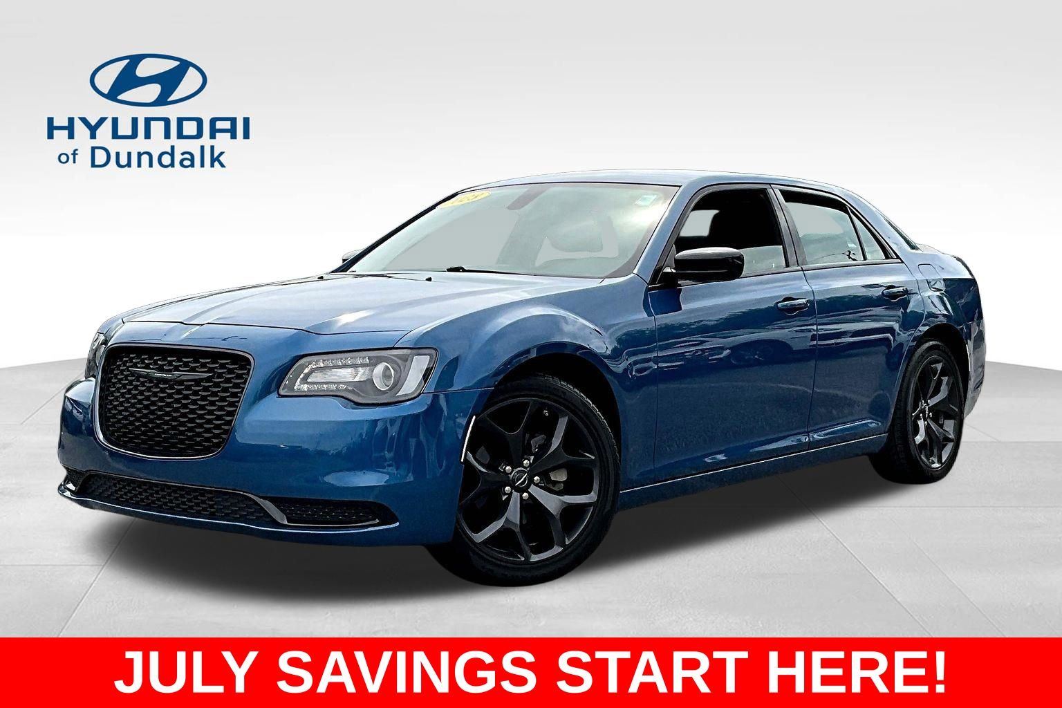 Blue (Frostbite) 2023 Chrysler 300 Sedan Rear-Wheel Drive 8-Speed Automatic