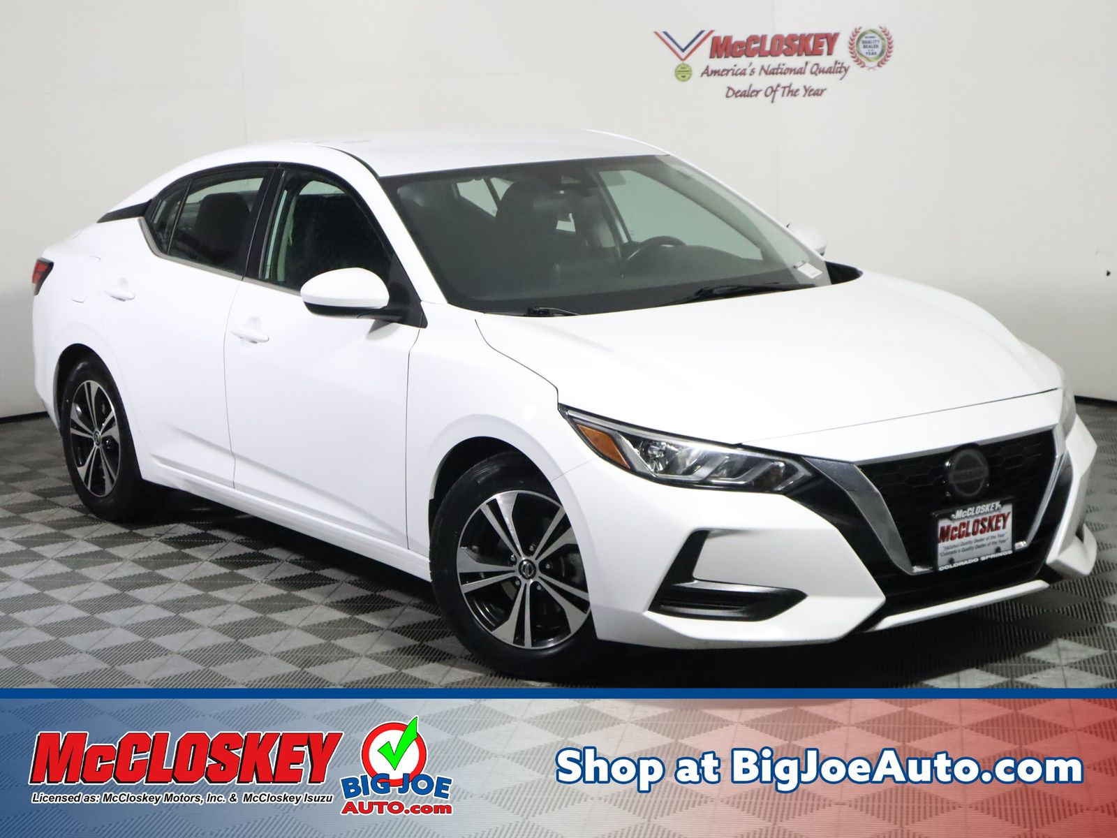 White (Fresh Powder) 2023 Nissan Sentra SV FWD Sedan Front-Wheel Drive Continuously Variable Transmission