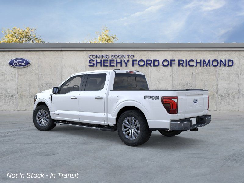 New 2026 Star White Metallic Tri-Coat Ford Lariat image 5