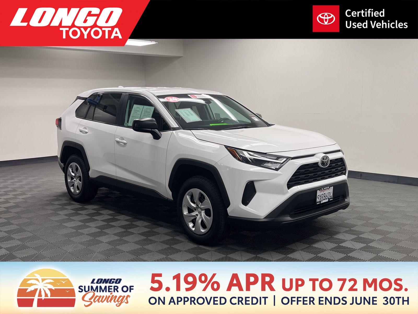 used 2024 Toyota RAV4 car, priced at $28,788