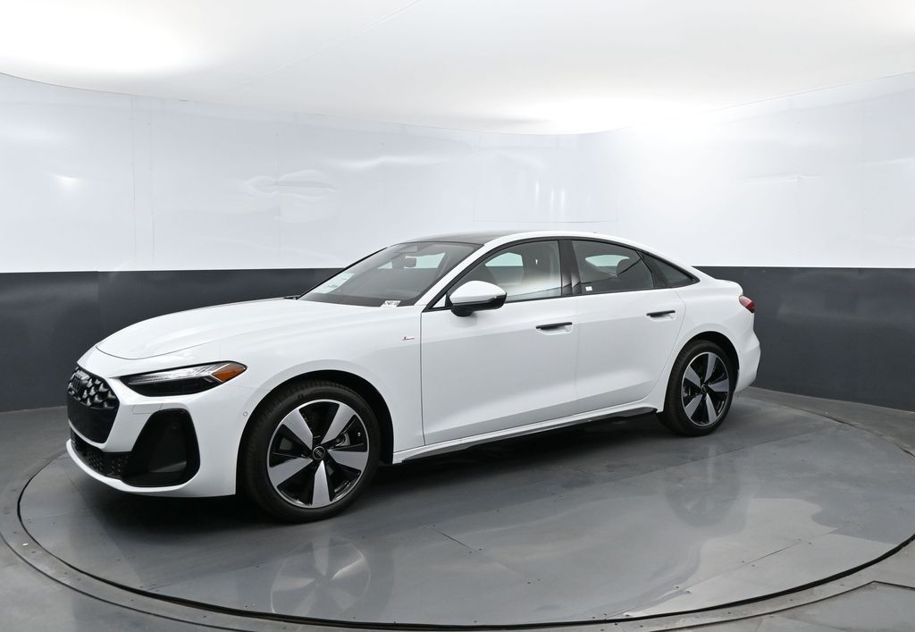 Glacier White 2026 Audi A5 Coupe All-Wheel Drive 7-Speed Automatic