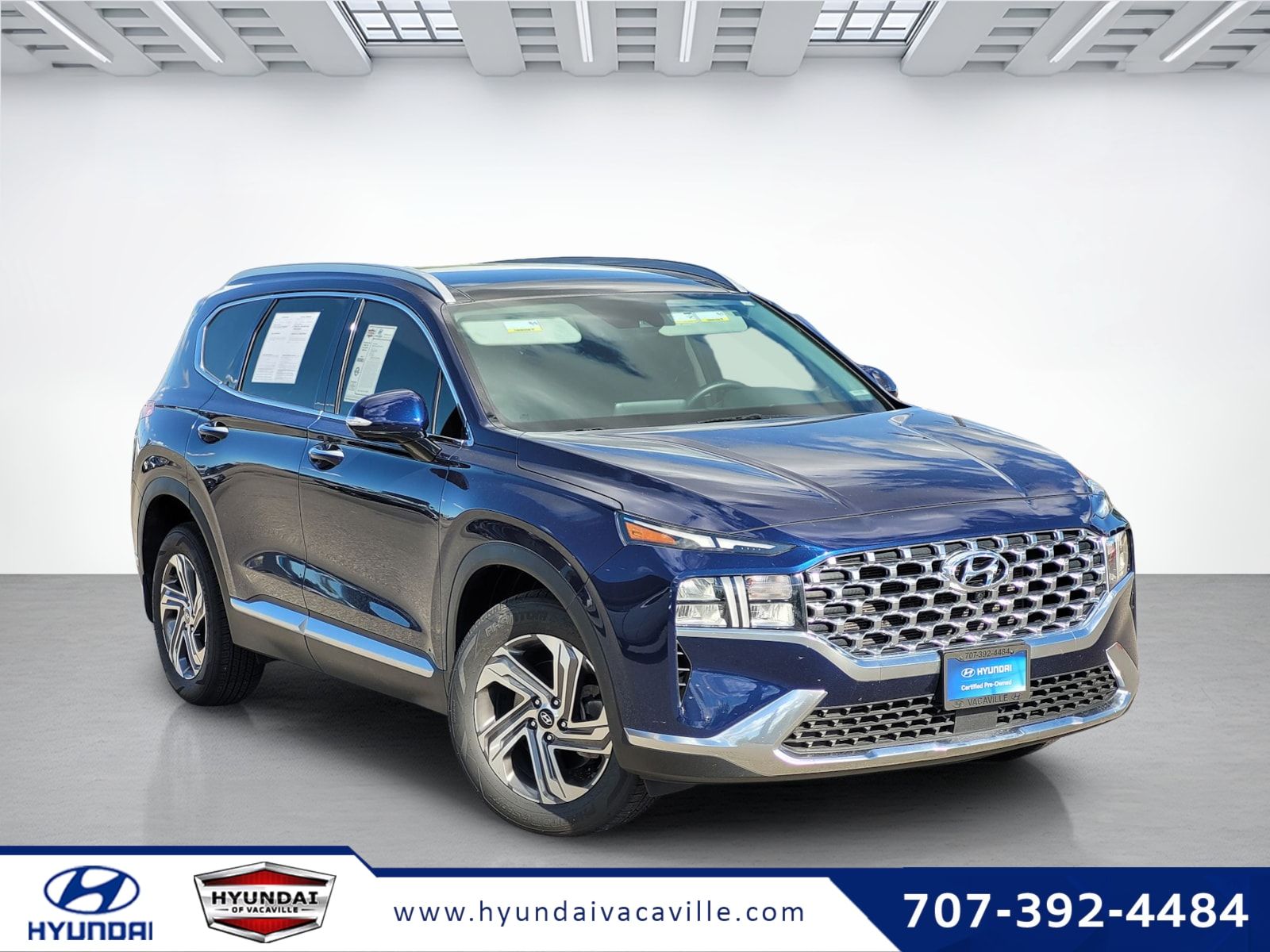 Stormy Blue 2023 Hyundai Santa Fe SEL FWD SUV / Crossover Front-Wheel Drive 8-Speed Automatic