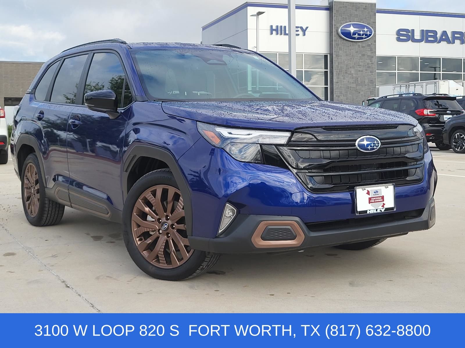 Sapphire Blue Pearl 2026 Subaru Forester SUV / Crossover All-Wheel Drive Continuously Variable Transmission