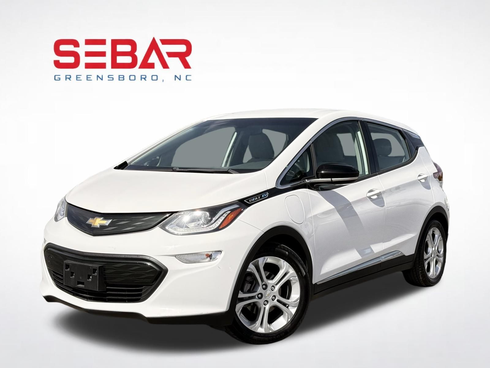 Summit White 2019 Chevrolet Bolt EV LT FWD Hatchback Front-Wheel Drive 1-Speed Automatic