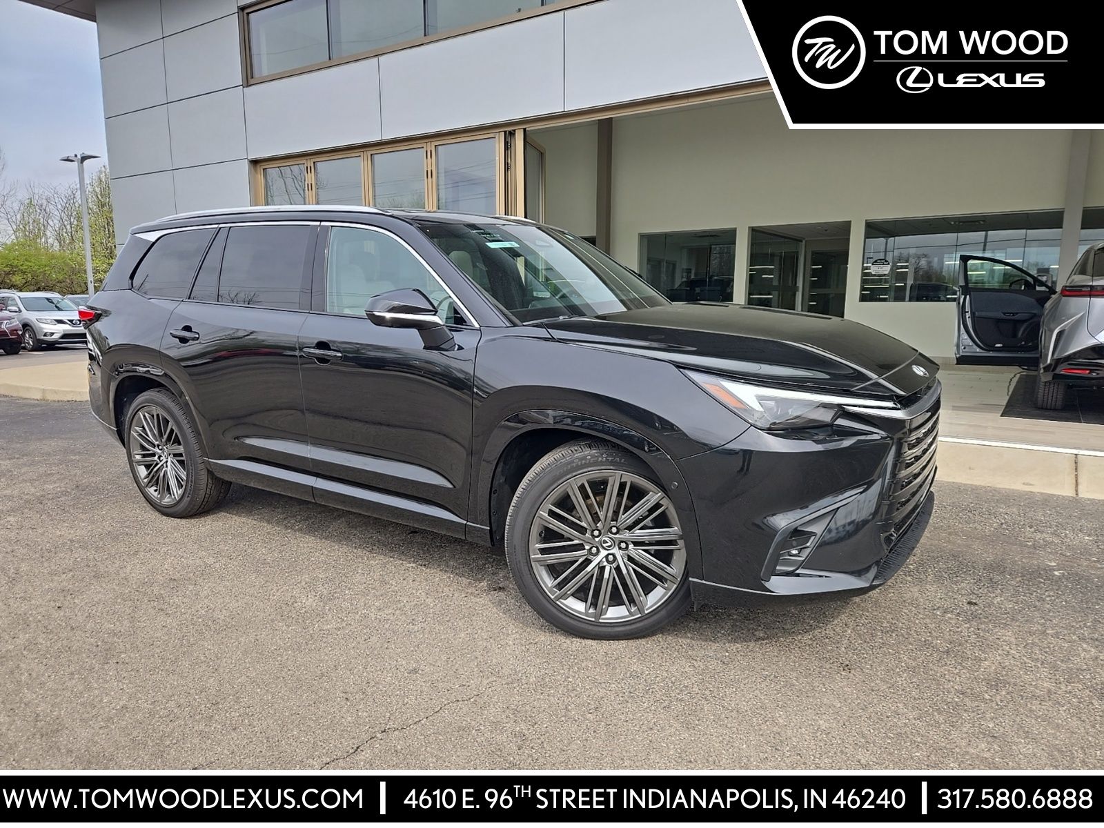 Black (Caviar) 2025 Lexus TX 350 Luxury AWD SUV / Crossover All-Wheel Drive 8-Speed Automatic