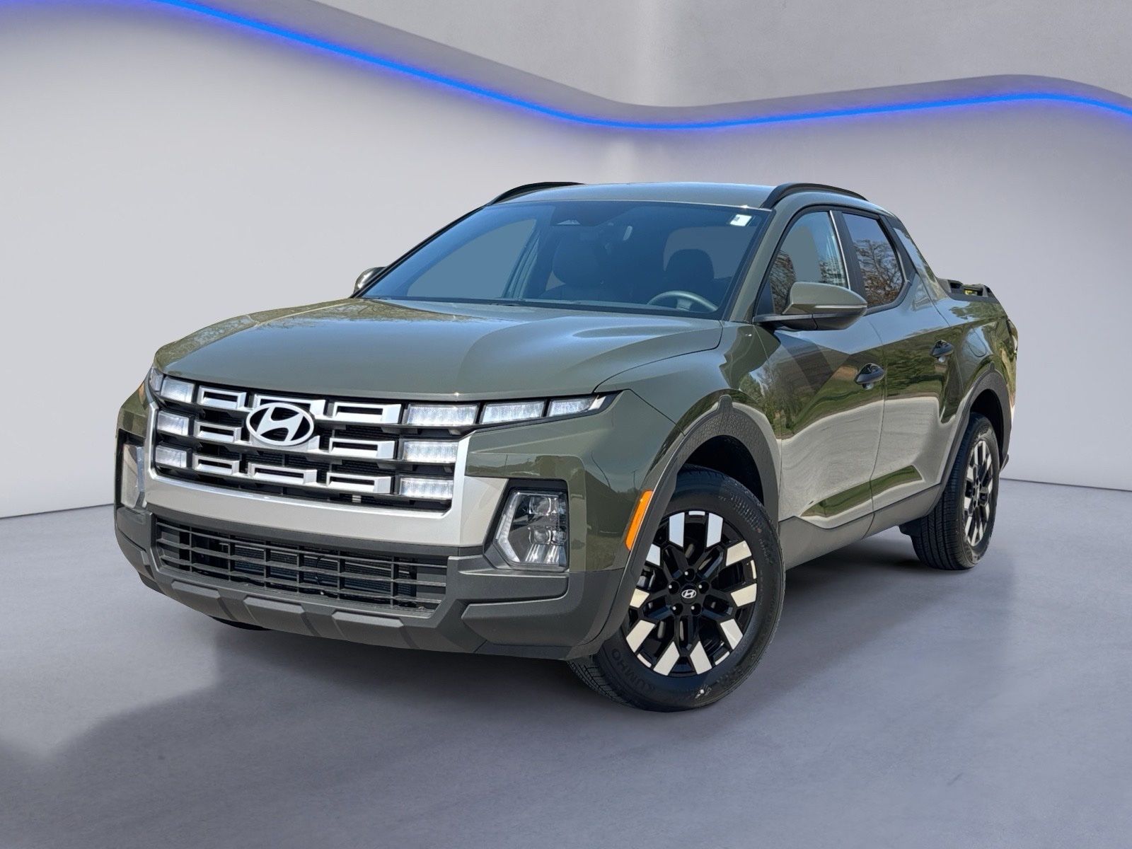 Green 2026 Hyundai Santa Cruz Pickup Truck Front-Wheel Drive 8-Speed Automatic
