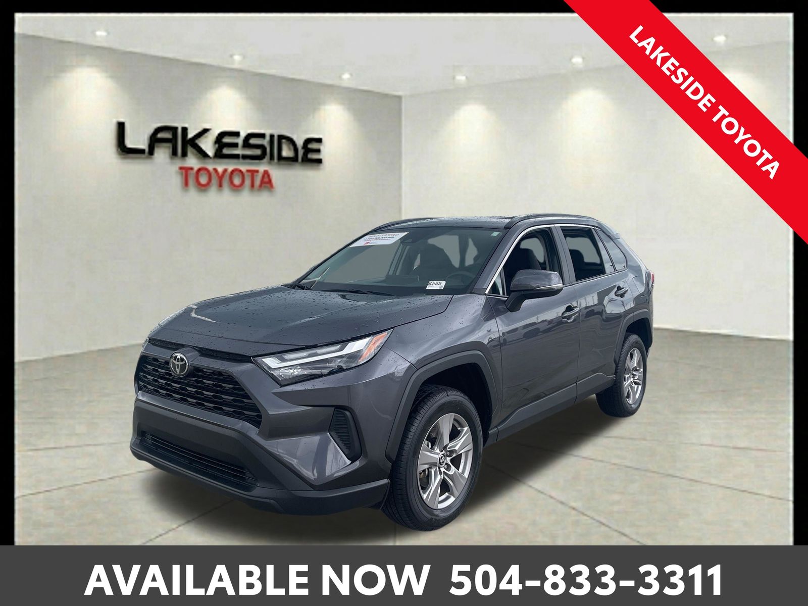 Magnetic Gray Metallic 2025 Toyota RAV4 SUV / Crossover Front-Wheel Drive 8-Speed Automatic