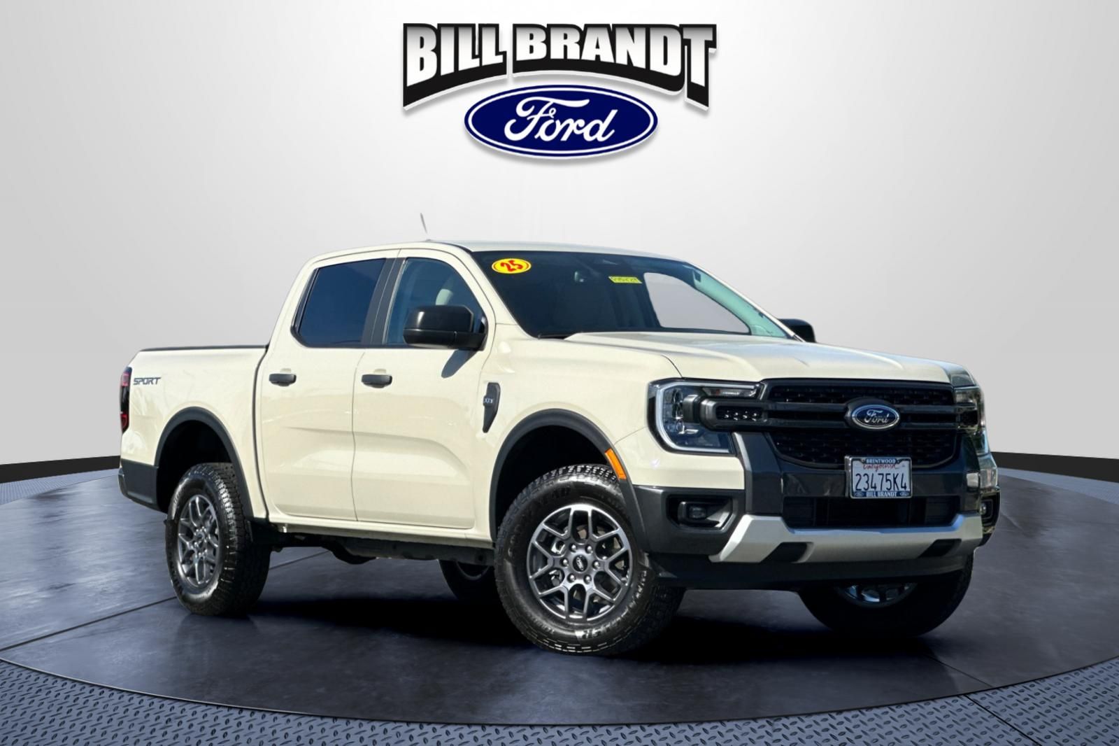 Desert Sand 2025 Ford Ranger XLT SuperCrew RWD Pickup Truck 4X2 Automatic