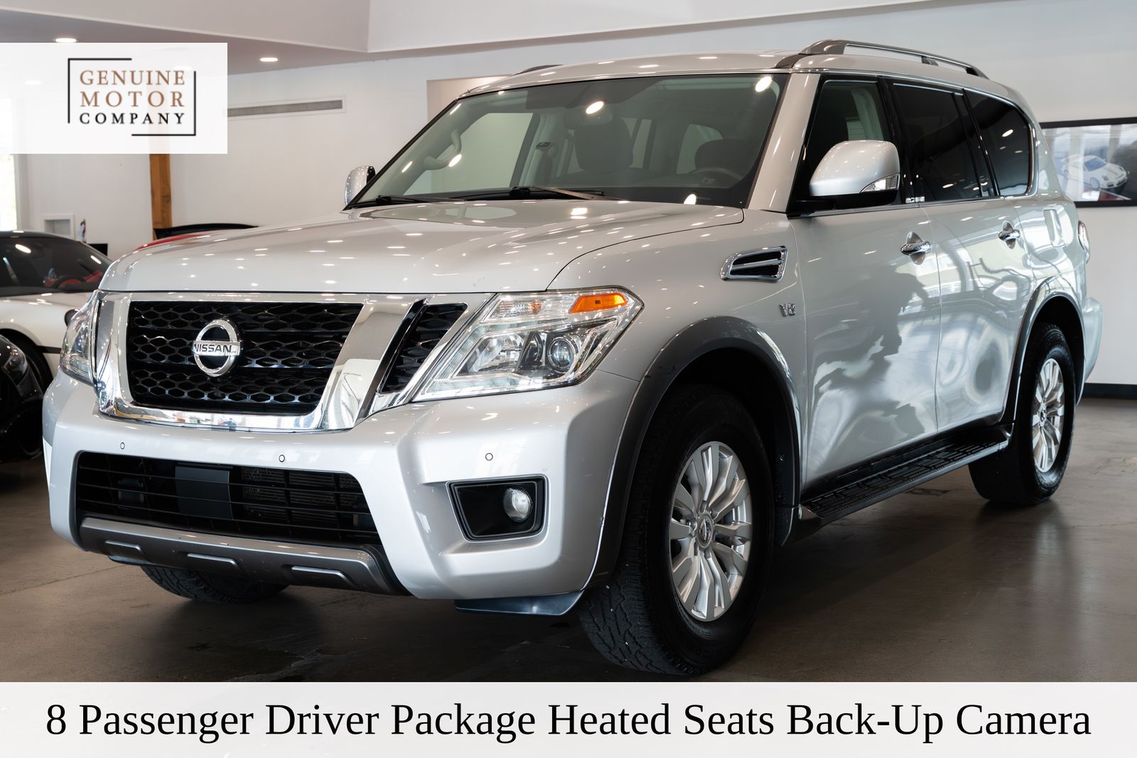 Brilliant Silver 2018 Nissan Armada SUV / Crossover 4X2 7-Speed Automatic