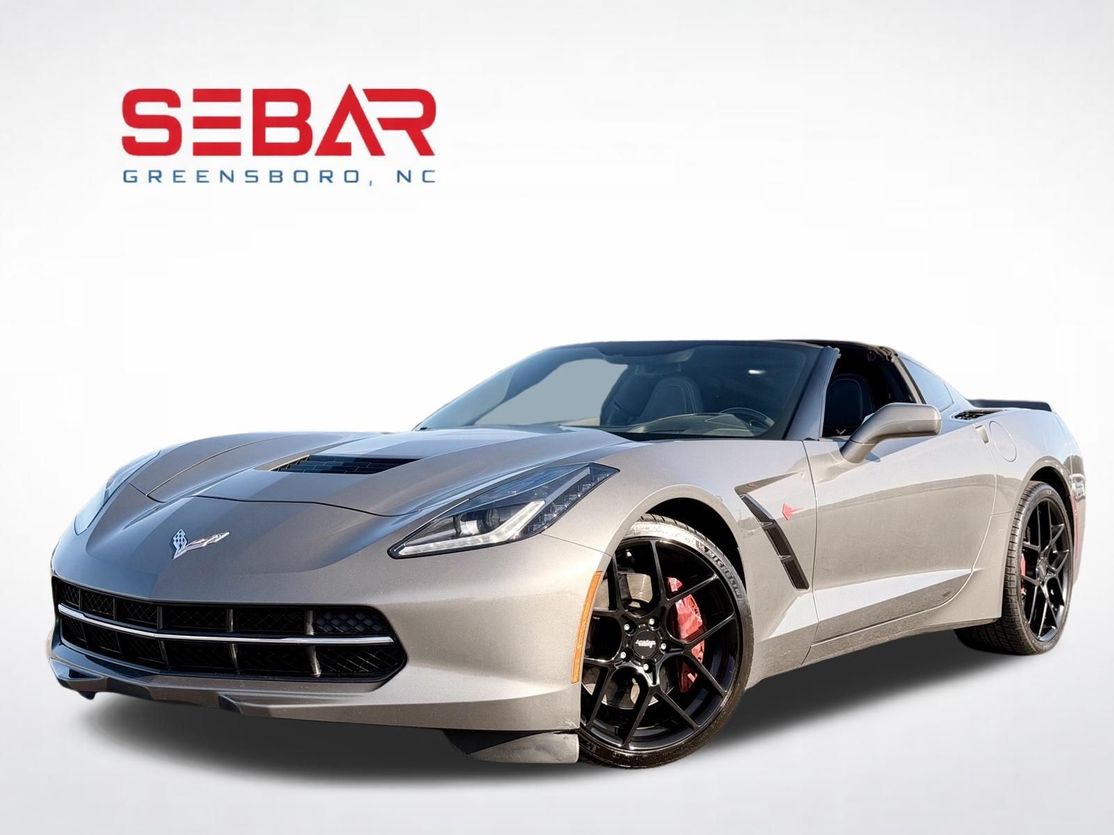 Shark Gray Metallic 2015 Chevrolet Corvette Coupe Rear-Wheel Drive 8-Speed Automatic