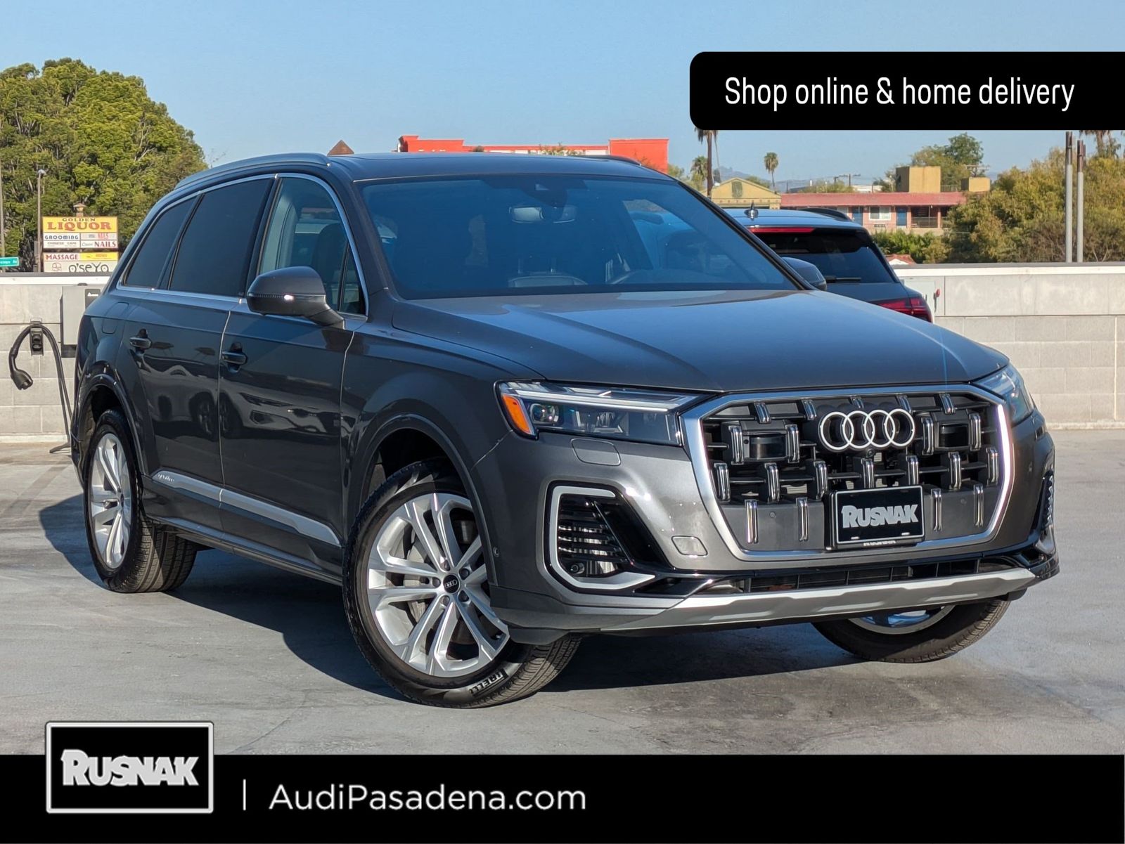Samurai Gray Metallic 2025 Audi Q7 SUV / Crossover All-Wheel Drive 8-Speed Automatic