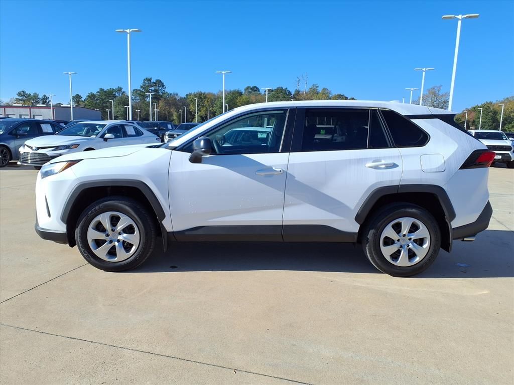 2023 Toyota RAV4 LE White at DeMontrond Automotive Group