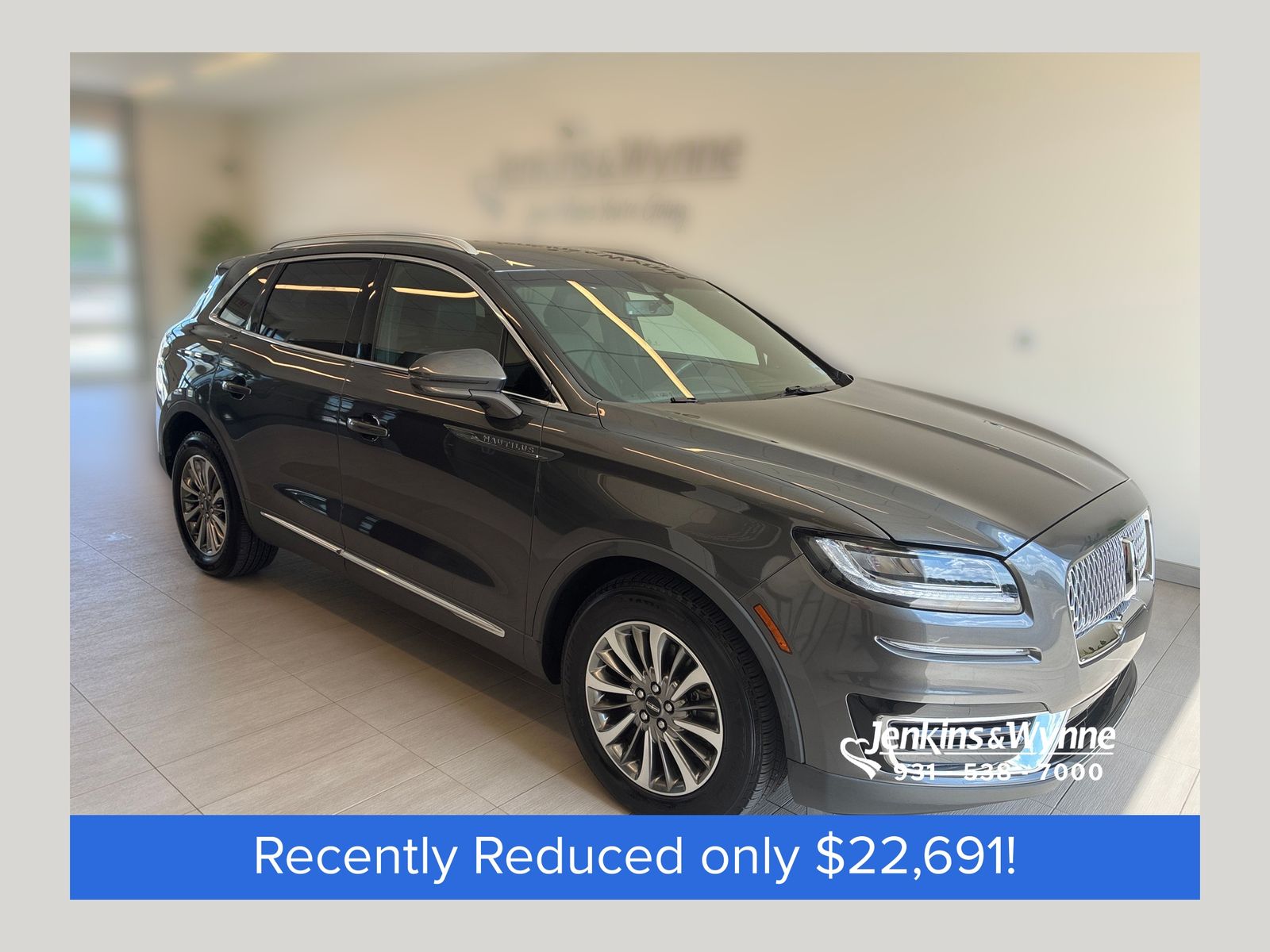 Magnetic Gray 2020 Lincoln Nautilus SUV / Crossover All-Wheel Drive 8-Speed Automatic
