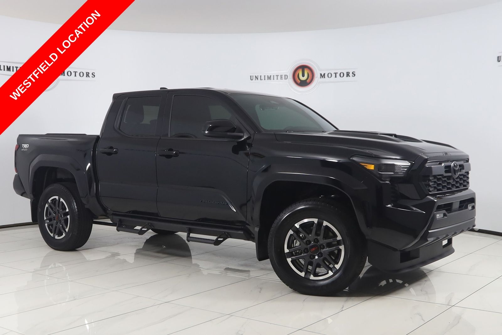Black 2026 Toyota Tacoma Pickup Truck Four-Wheel Drive 8-Speed Automatic