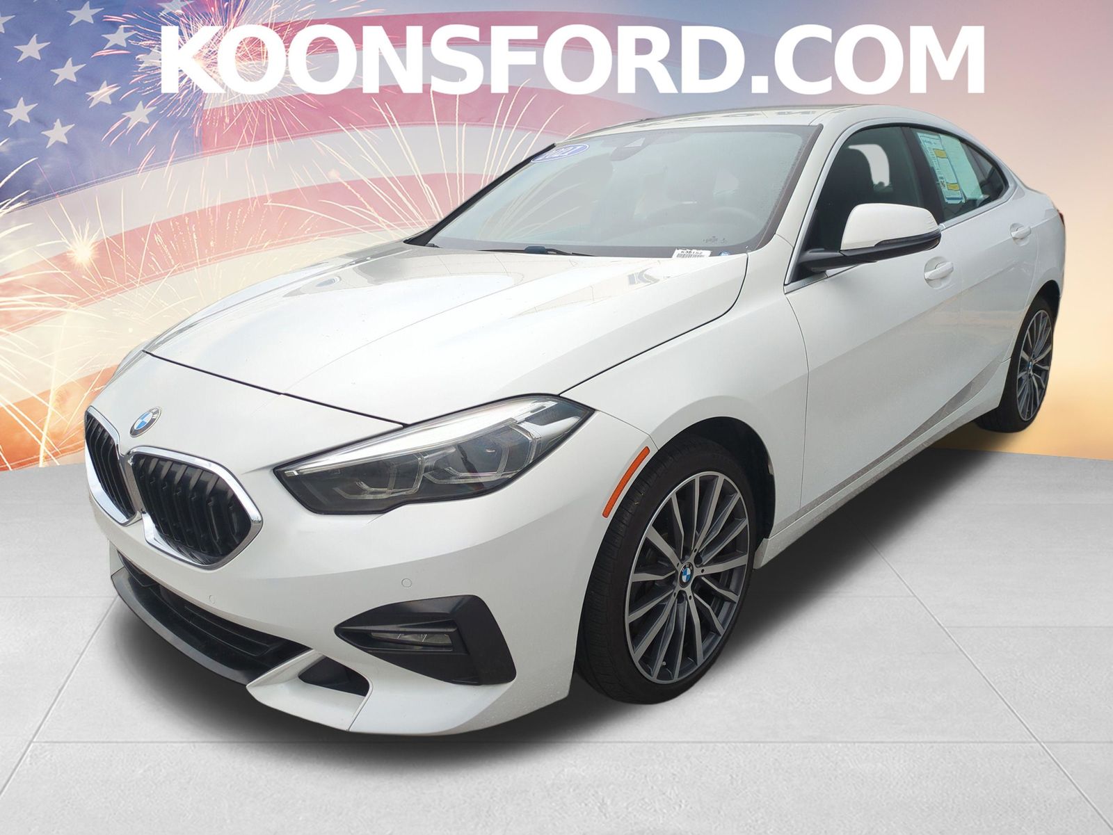 Alpine White 2021 BMW 2 Series Sedan All-Wheel Drive 8-Speed Automatic