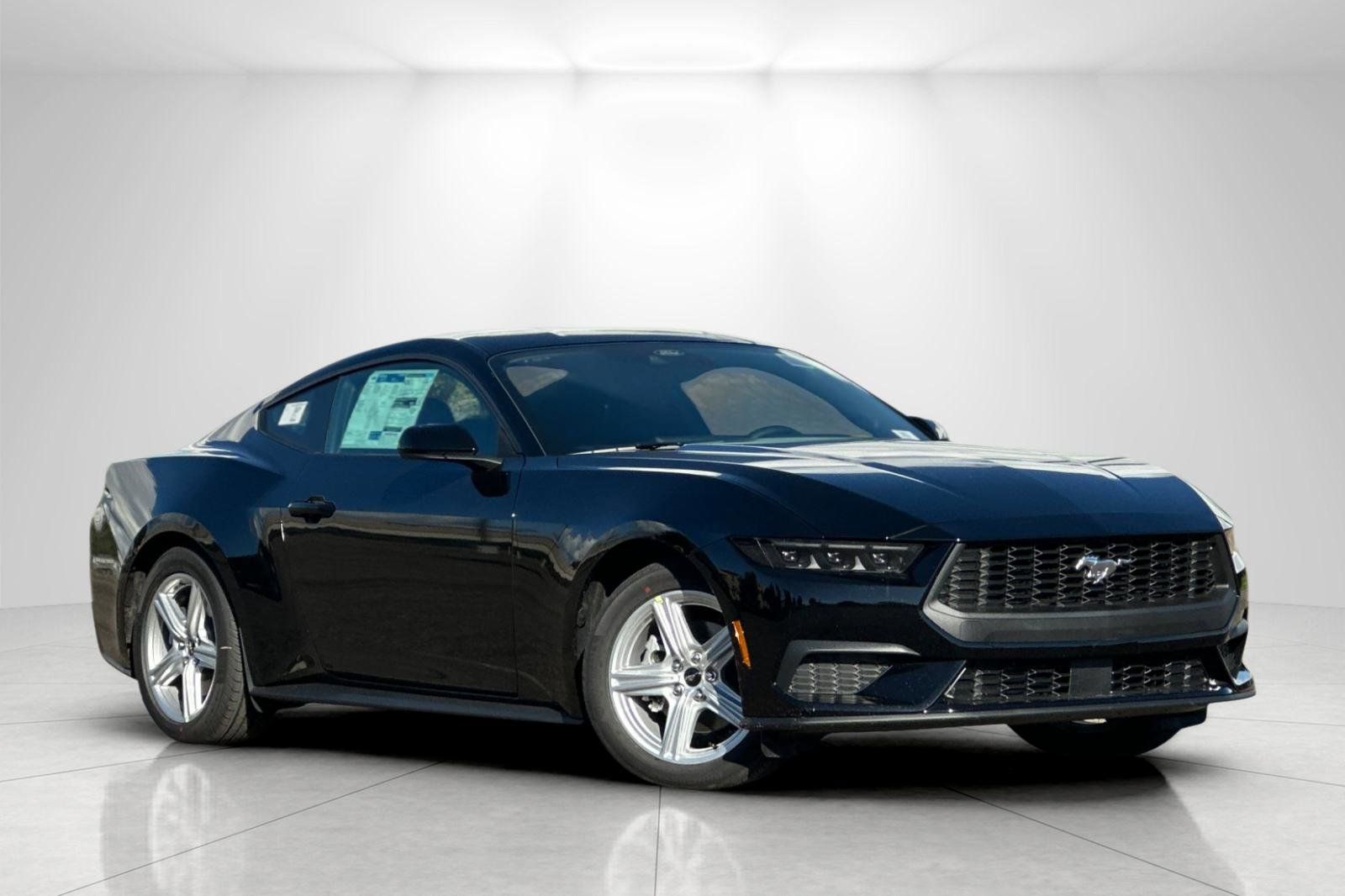 Shadow Black 2026 Ford Mustang EcoBoost Fastback RWD Coupe Rear-Wheel Drive Automatic