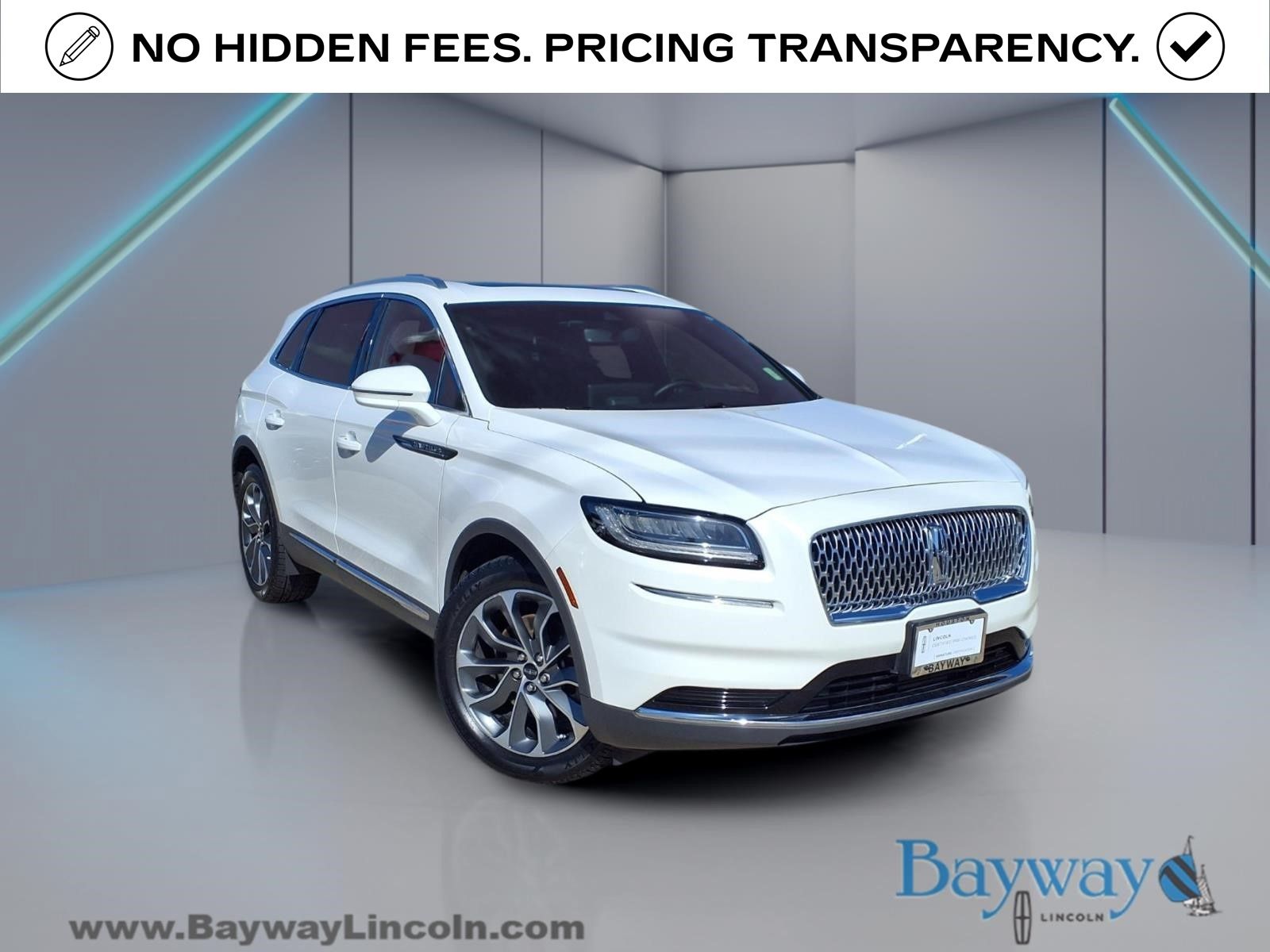 White Metallic 2023 Lincoln Nautilus SUV / Crossover All-Wheel Drive 8-Speed Automatic