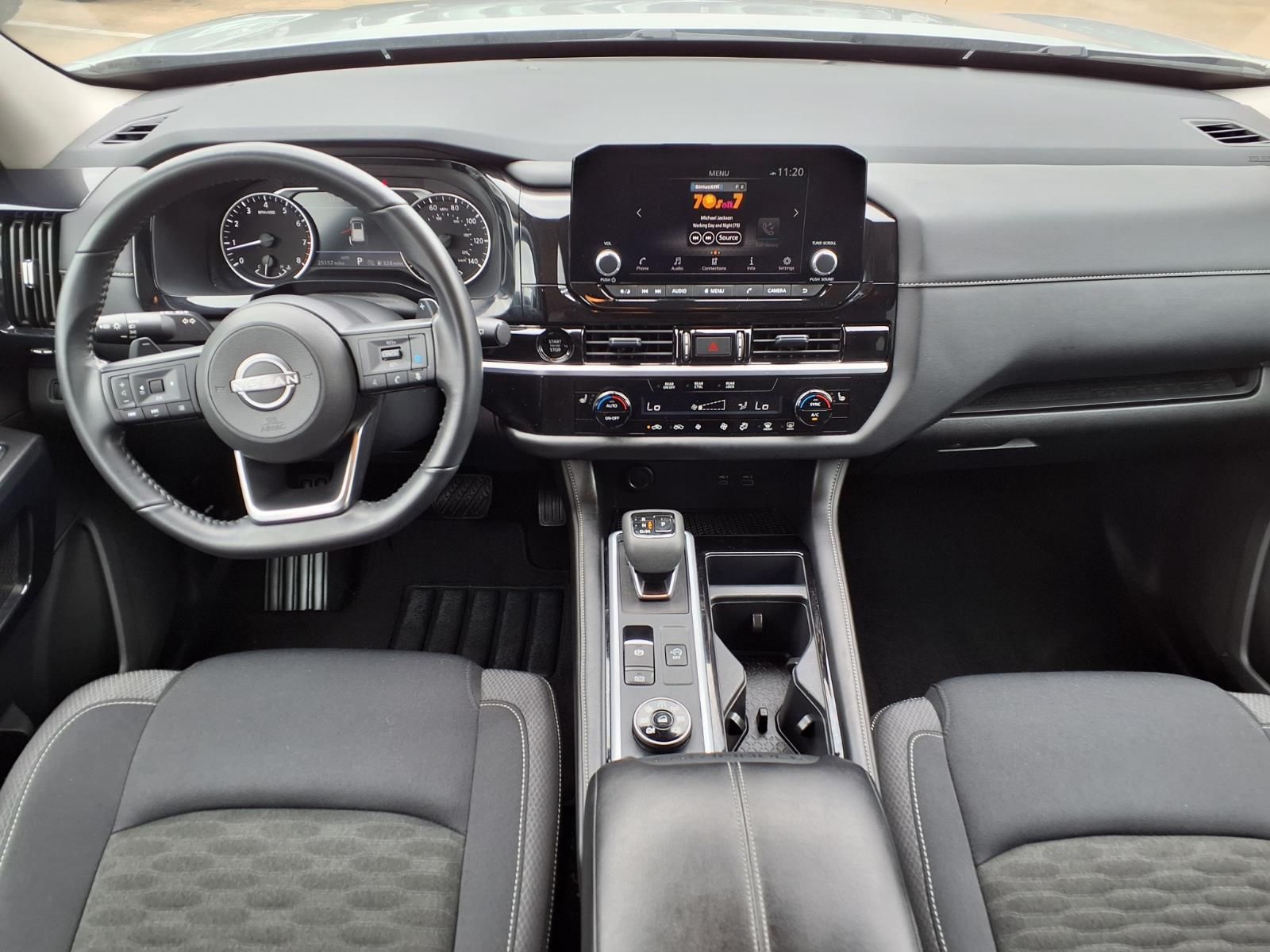 2025 Nissan Pathfinder SV Silver at Bravo Nissan