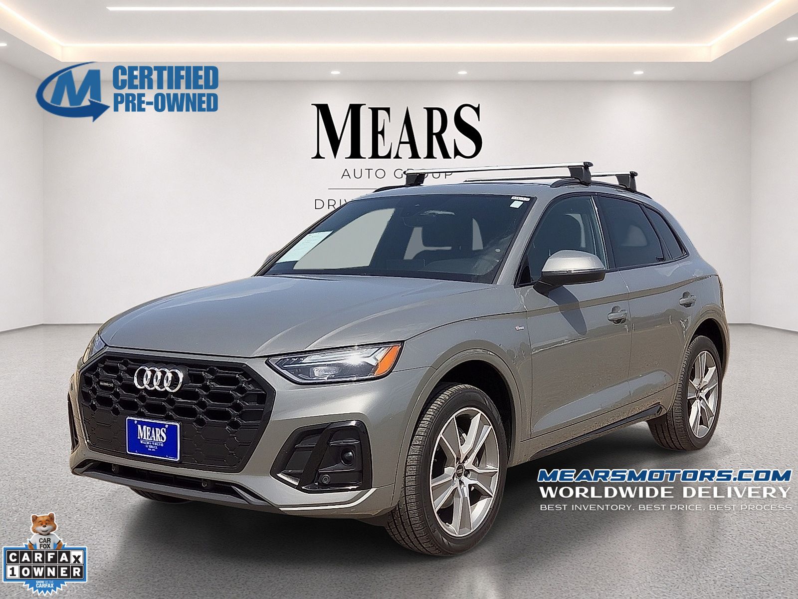 Chronos Gray Metallic 2025 Audi Q5 SUV / Crossover All-Wheel Drive 7-Speed Automatic