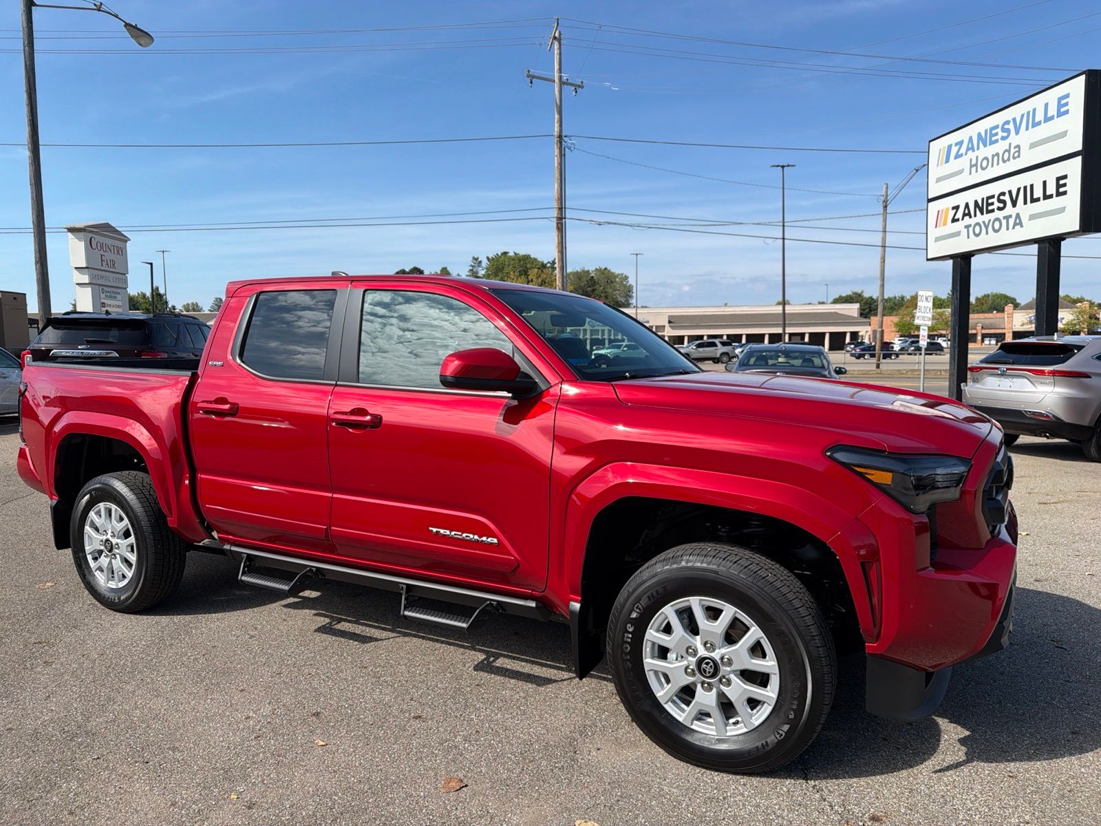 Supersonic Red 2026 Toyota Tacoma Pickup Truck Four-Wheel Drive 8-Speed Automatic