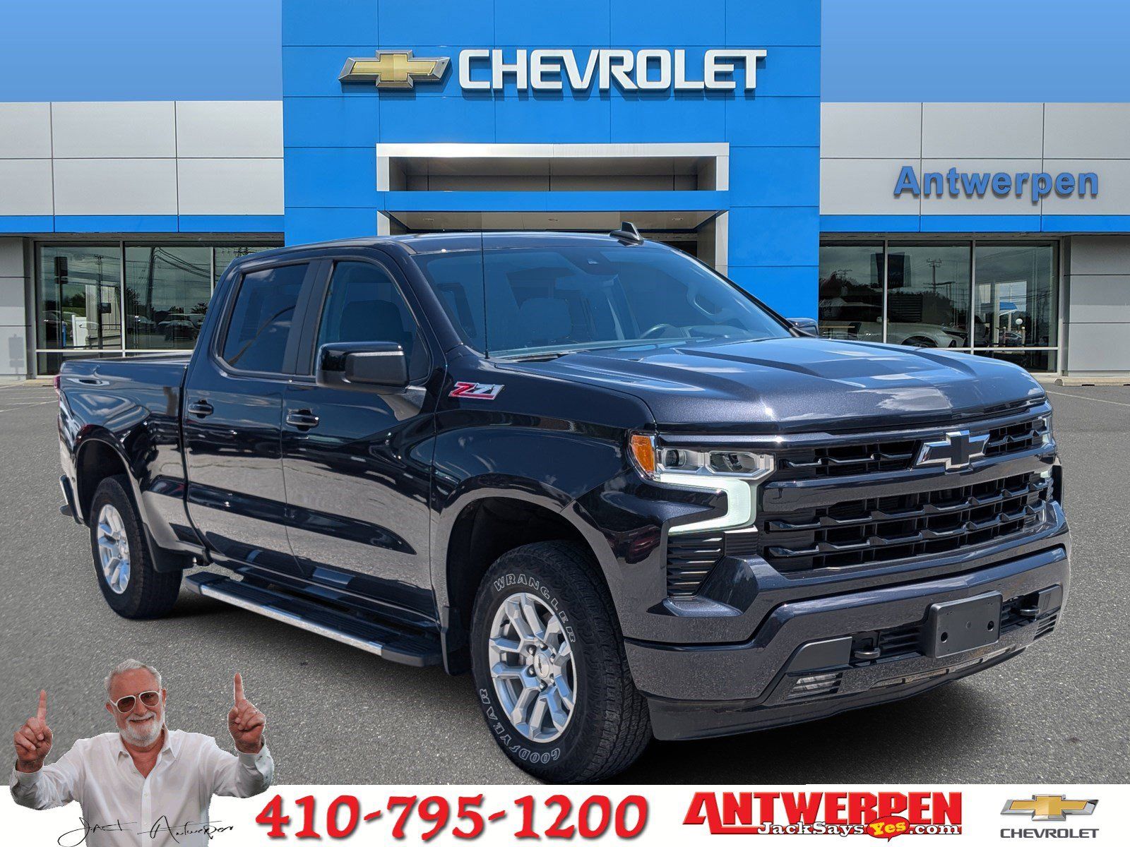 Ash 2022 Chevrolet Silverado 1500 Pickup Truck Four-Wheel Drive Automatic