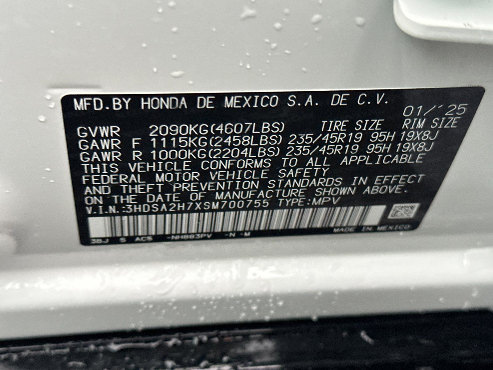 used 2025 Acura ADX car, priced at $44,998