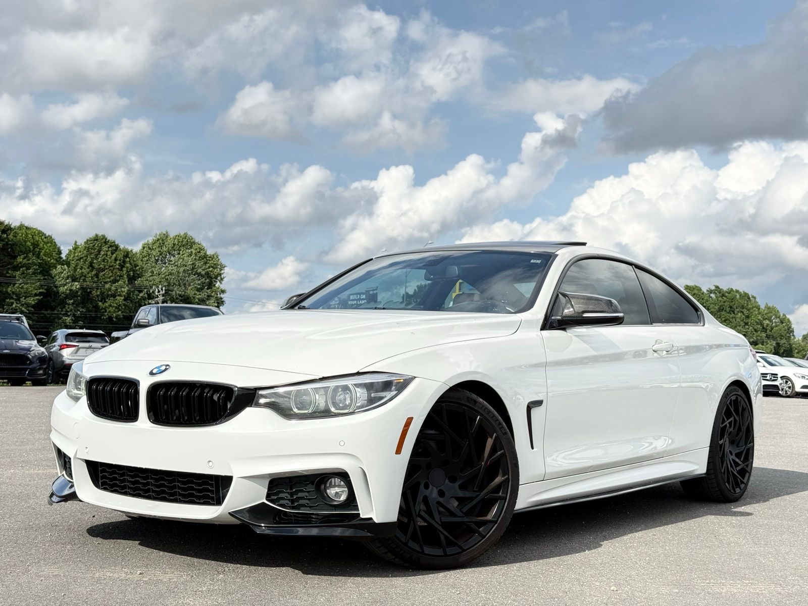 Alpine White 2019 BMW 4 Series Coupe Rear-Wheel Drive 8-Speed Automatic