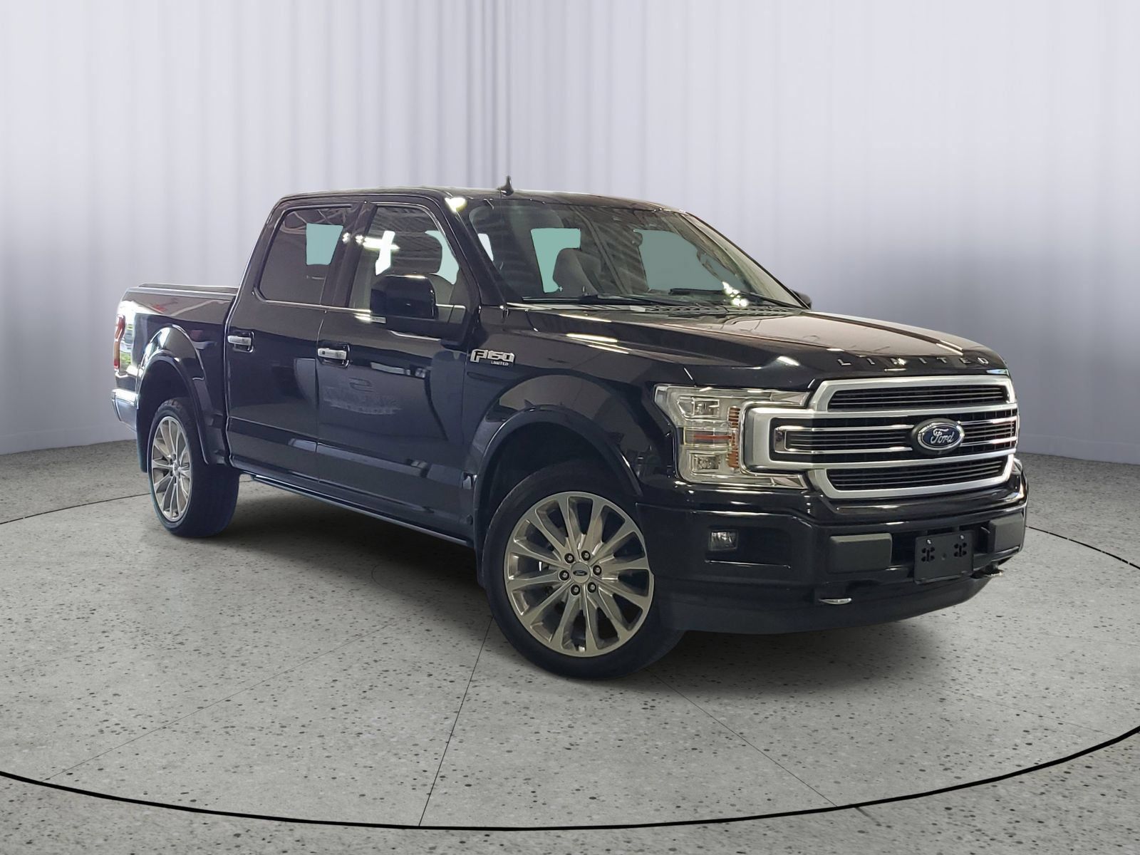 Black Metallic 2019 Ford F-150 Pickup Truck Four-Wheel Drive Automatic
