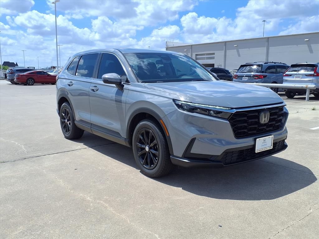Meteorite Gray Metallic 2025 Honda CR-V EX AWD SUV / Crossover All-Wheel Drive Continuously Variable Transmission