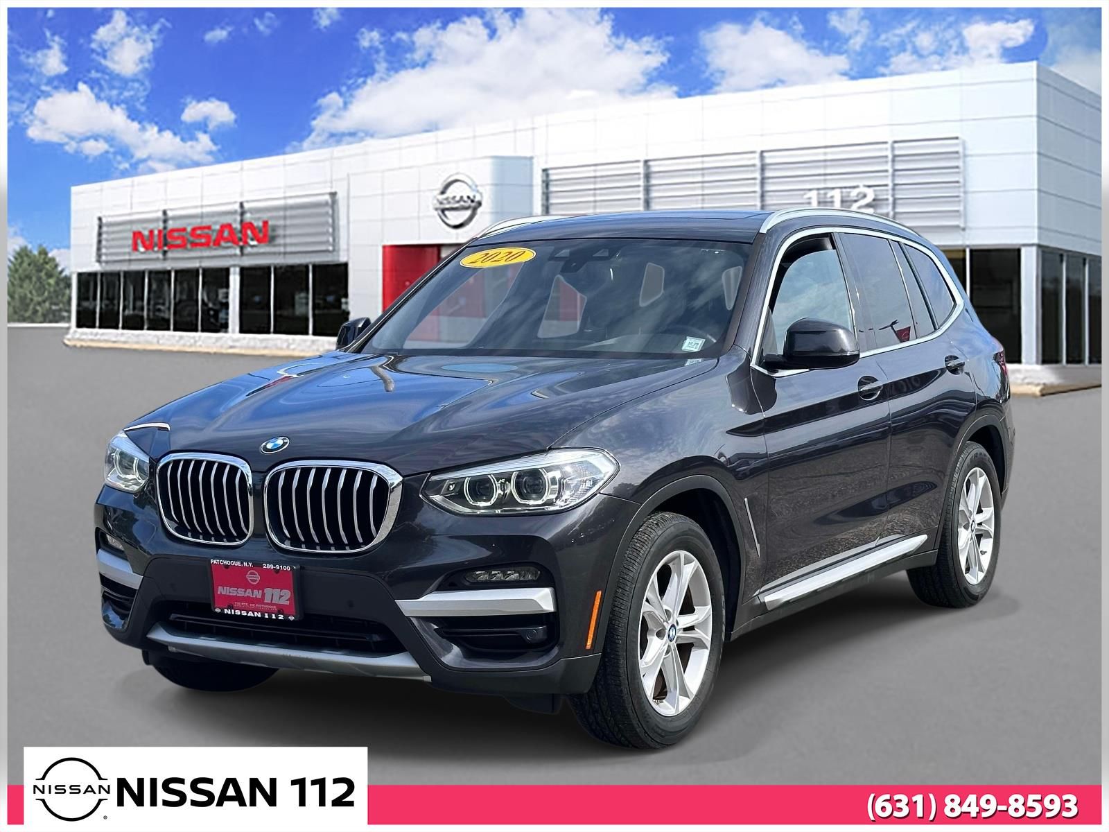 Gray (Dark Graphite) 2020 BMW X3 SUV / Crossover All-Wheel Drive 8-Speed Automatic