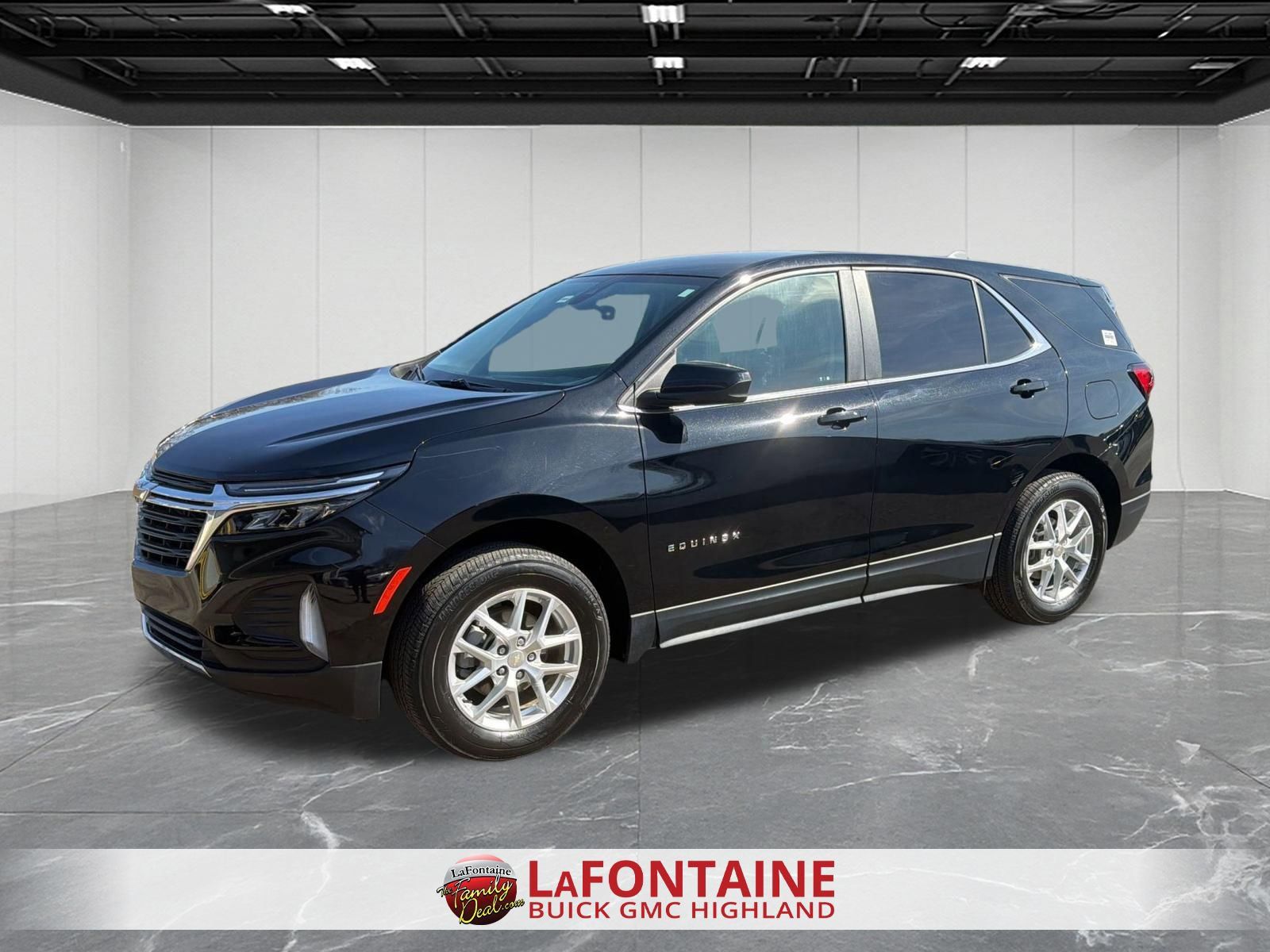 Black Metallic 2024 Chevrolet Equinox SUV / Crossover Four-Wheel Drive 6-Speed Automatic Overdrive
